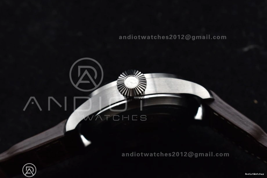 Pilot Strap Leather Big HighQuality A Best 524 ZF Brown Edition Real IW500901 on 0321